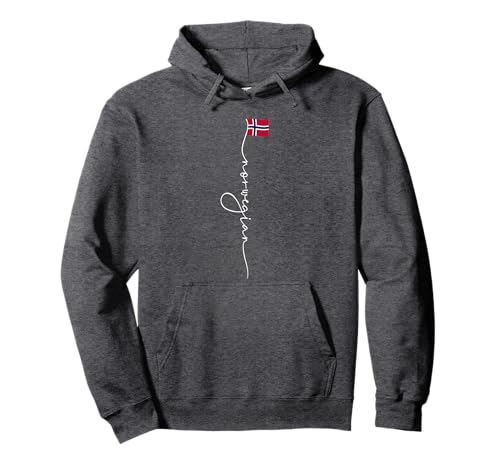 Norway Signature Norwegian Flag Pullover Hoodie