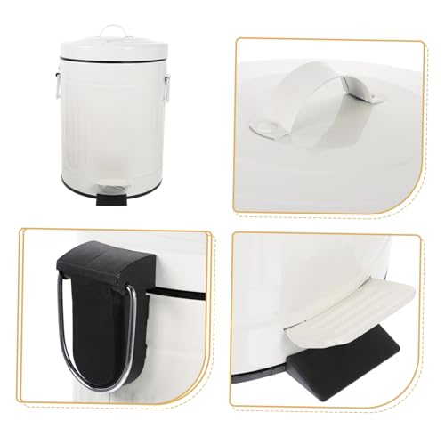 Caneca de Basura Rectangular Transparente para Baño miniatura 4