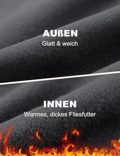 DDOBB Thermounterwäsche Damen Warm Skiunterwäsche thermoshirt und Thermo Leggings Set Winter Unterwäsche Funktionsunterwäsche