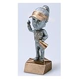 Team Mom Bobblehead Trophy with 3 lines of custom text