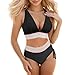 Damen-Bikini-Set mit hoher Taille, Bauchkontrolle, Bademode mit...