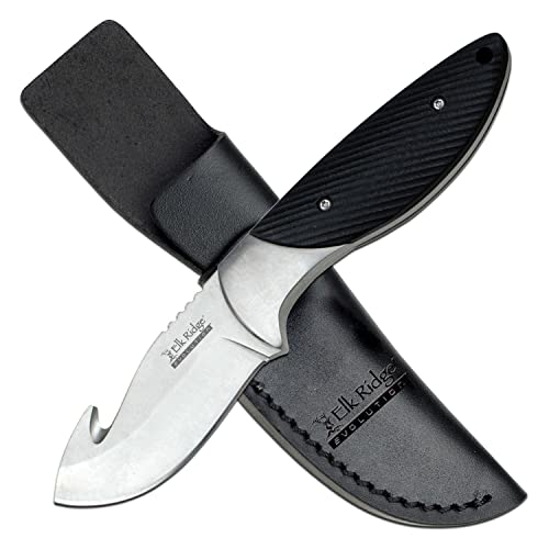Elk Ridge Evolution Fixed Blade couteau robuste avec manche ergonomique