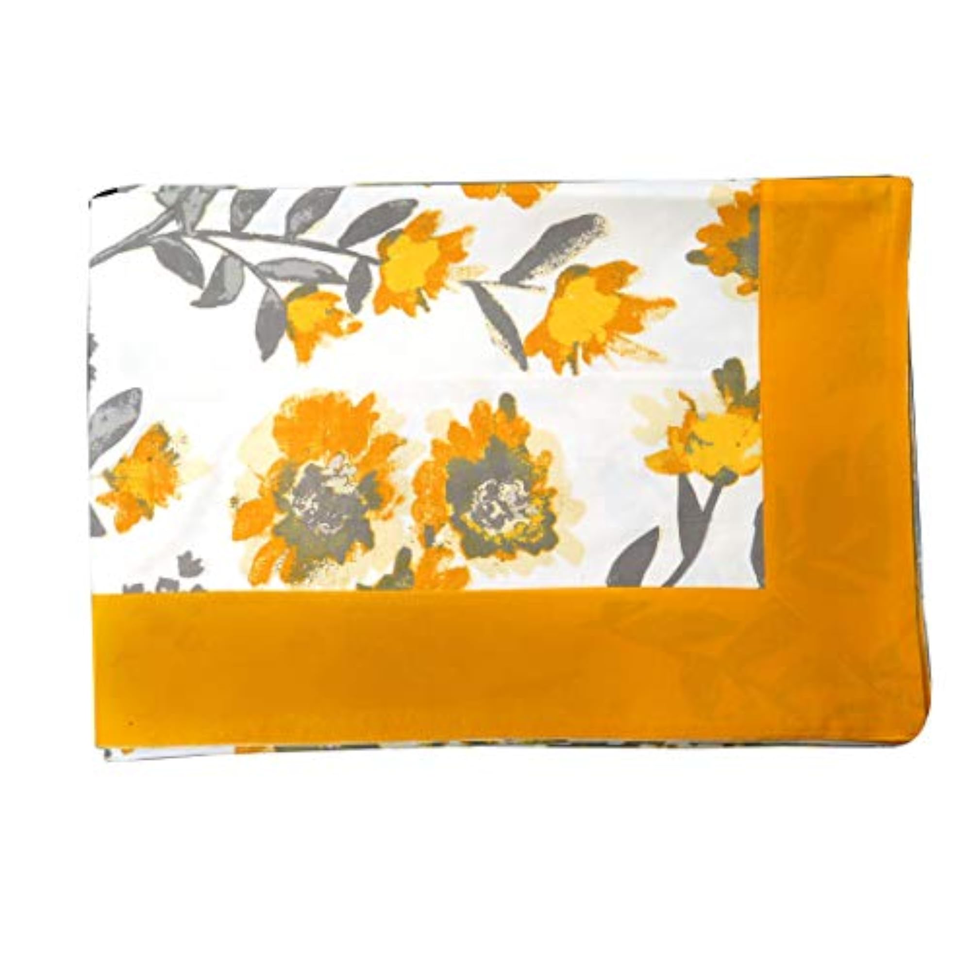 Floral Multicolour Cotton Table Cloth for 6 Seater