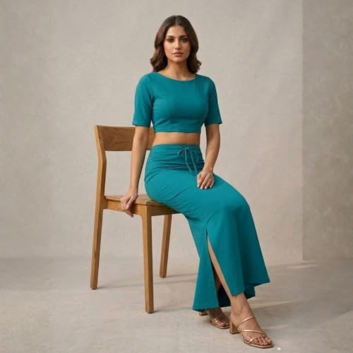 Image of Women's Saree Shapewear - Slim Fit Stretchable Petticoat for Sarees | Comfortable Waistband | Body Shaping Underskirt