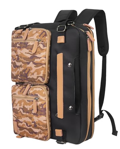 Image of 3-in-1 15.6 /17.3 inch Laptop Backpack for Men /Women, Business Briefcase Work Backpack Messenger Bag(Lanny)