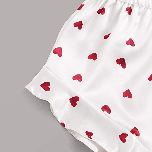Lingerie sexy cœur satin pour vos nuits romantiques - 4
