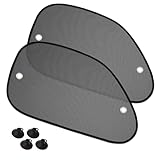 2PCS Car Front Window Sunshade, 21'x14' Car Window Sun Shield, Provides Sun Protection, Anti-Glare and UV, Universal Windows Car Sun Shield