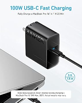 Anker 341 USB-C Hub (7-in-1) with 100W USB-C Charger