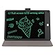 12 -Zoll -LCD -Schreibtablette, Wiederverwendbares Löschbares Elektronisches Zeichnungs -Tablet, Lobable Doodle Board mit PU -Fallstift, Desktop -Kalender Wiederaufladbares