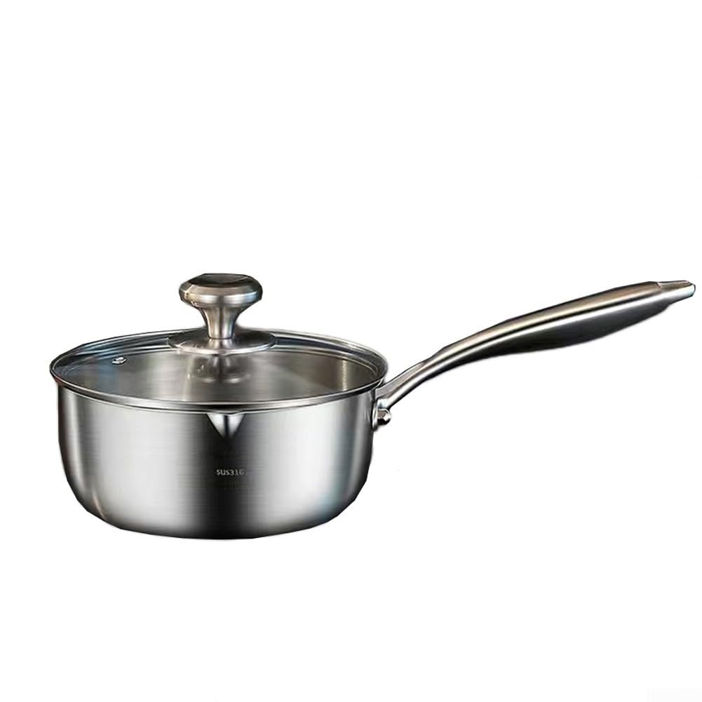 Olla compatible con inducción de capas en acero inoxidable 316 sin revestimiento