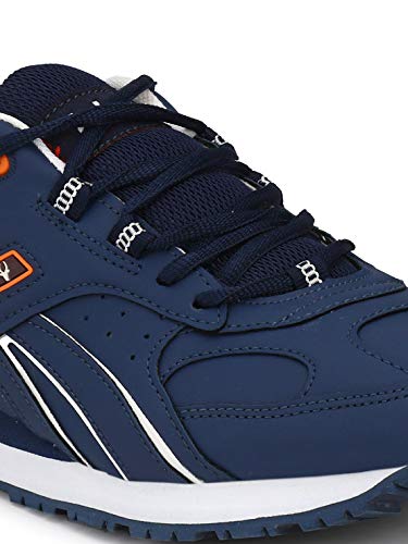 Image of Hirolas Men's Multi Sport Shock Absorbing Walking Running Fitness Athletic Training Gym Sneaker Shoes