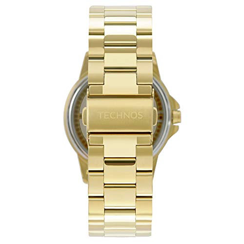 Relógio Technos Feminino Dourado Pulseira Aço Dourado