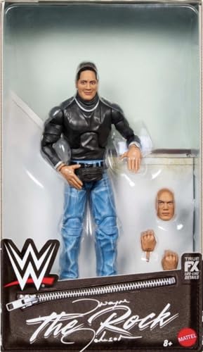 WWE The Rock Dwayne Johnson Wrestlemania 42 Store Elite Collection Series Wrestling Action Figure Wrestler Toy