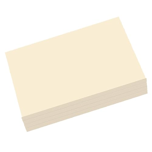 8.5”x 5.5” Cream Art Drawing Paper for Painting Construction Bulk