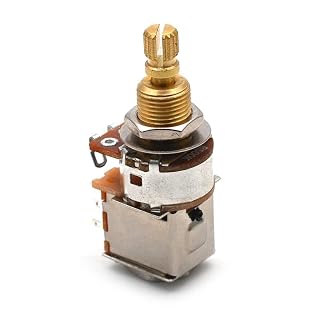 2 pièces guitare laiton arbre poussoir/poussoir Pots, A500K/B500K/A250K/B250K guitare contrôle Pot potentiomètre pièces… - Les Beatles, Paul McCartney, John Lennon, RIngo Starr, George Harrison 2 pièces guitare laiton arbre poussoir/poussoir Pots, A500K/B500K/A250K/B250K guitare contrôle Pot potentiomètre pièces… – Image 3