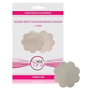 Bye Bra E27364 Silk Nipple Covers, 10 g