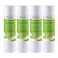 AQUALINK 5 Micron 10" x 2.5" Whole House Sediment Home Water Filter, Replacement for Aqua-Pure AP110, Dupont WFPFC5002, CFS110, WHKF-GD05, Culligan P5 4Pack