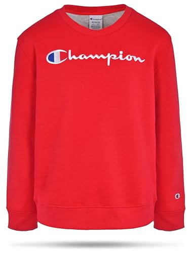 Champion Boys Sweatshirt for Kids Pullover Fleece Crewneck Sweate...
