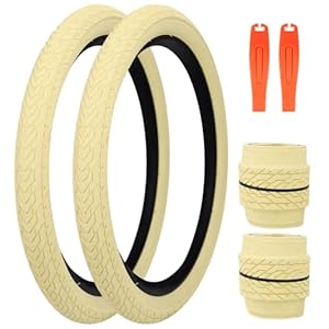 Zukka 20x2.35 Beige BMX Fahrradreifen 2er-Pack