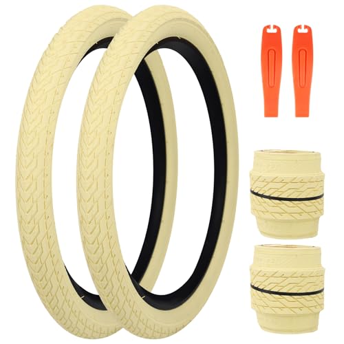 Zukka 20x2.35 Beige BMX Fahrradreifen 2er-Pack