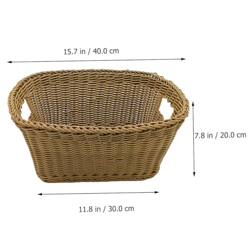 Panier à linge tressé osier maison panier de rangement vêtements