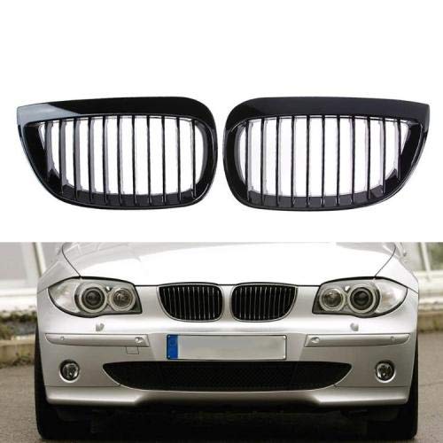 Amazon | Zealhot BMW 1シリーズ E81 E87 グロスブラック フロント