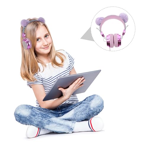 Auriculares para niñas Artibetter con cable anti-congelante y estructura de PVC 6