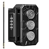 Magnetic Key Box,Hide A Key,Magnet Car Key Holder,Waterproof Hidden Key Holder for Outside Travel,Magnetic Key Holder for Under Car Vehicles (MM2-1, Regular)