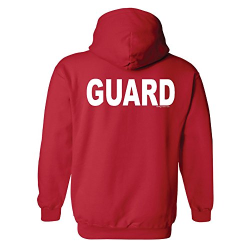 Guard Hooded Sweatshirt, Red2