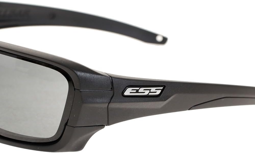 ESS Sunglasses Black Rollbar Silver Logo Kit w/Interchangeable Lenses - Image 4