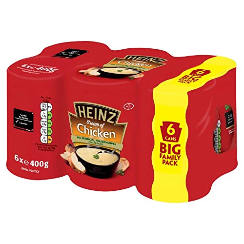 Heinz Cream Of Chicken Soup, 6 x 400 g