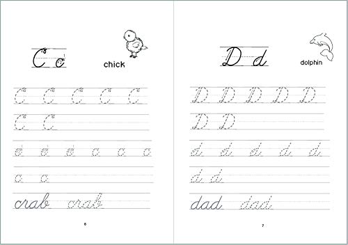 Cursive Handwriting Book for Kids: Simple Cursive Handwriting Workbook for Beginners