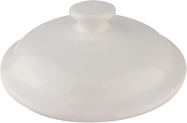New Wave Enviro Porcelain Crock Lid, Compatible with New Wave Enviro Porcelain Dispensers, 7" Outer Diameter