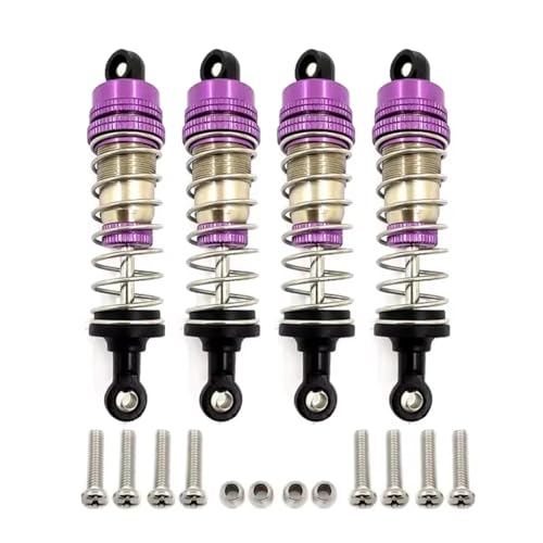 Amortisseurs RC en métal pour WLtoys 144001, suspension durable et robuste