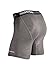 Mission Men's VaporActive Boxer Briefs (2 Pack), Black/Charcoal, Medium