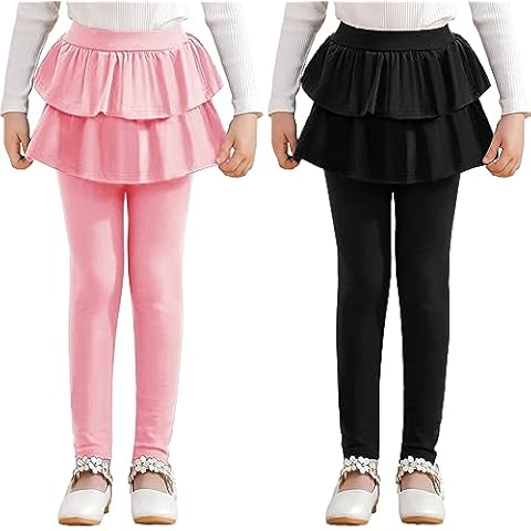 EFINNY Girls Leggings Tutu Dress Trousers Cover