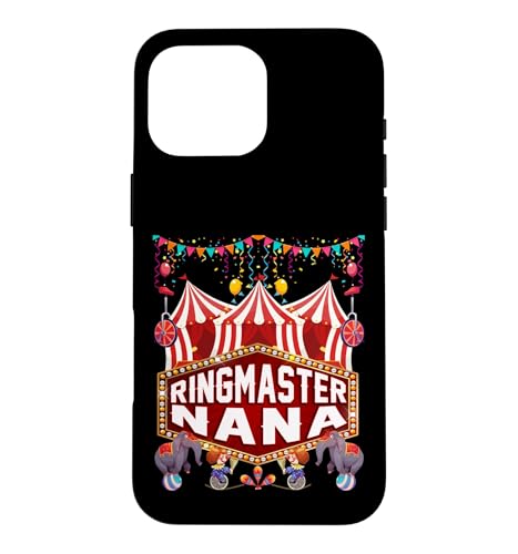Ringmaster Nana �V���c �T�[�J�X �J�[�j�o�� �a�����p�[�e�B�[ �X�}�z�P�[�X iPhone 16 Pro Max �p
