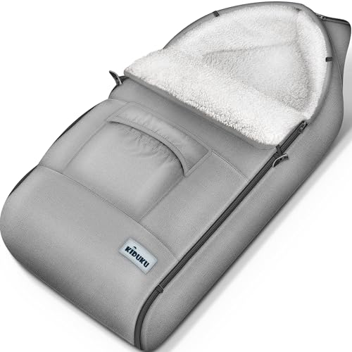 KIDUKU Winterfußsack für Kinderwagen Buggy - Babyfußsack waschbar |...