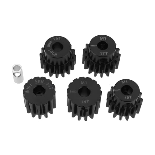 Compatibilità versatile : Compatibili sia con motori RC brushed che brushless, il che li rende ideali per un'ampia gamma di auto RC 1/8 e 1/10.