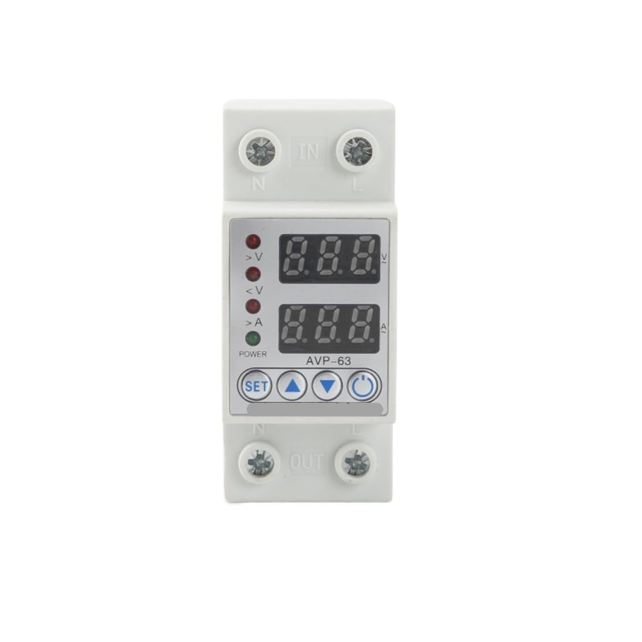 Protecteur de surtension réglable AVP-40A disjoncteur domestique 63A