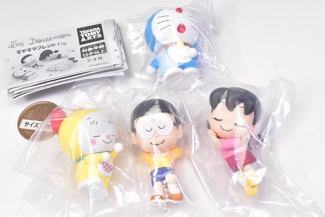 アイムドラえもん　すやすやフレンド　ドラえもんぬいぐるみ　Мサイズ Amazon.co.jp: アイムドラえもん すやすやフレンドFig. [全4種セット