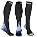 Rwest X Calcetines de compresión Medias de compresión para Hombres y Mujeres, Deporte, Trotar, Correr, Volar, Viajar, varicosas，Embarazo y médicos, Aumentar la circulación sanguínea, la regeneración