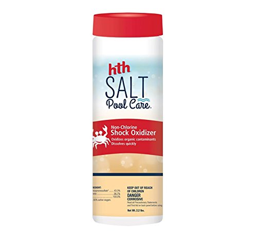 HTH 67001 Non-Chlorine Shock Oxidizer Salt Swimming Pool Cleanser, 2.2 lbs