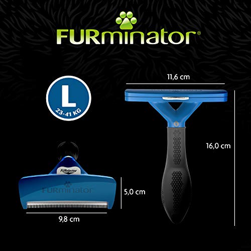 Hundebürste Furminator deShedding-Tool für große Hunde mit kurzem Fell