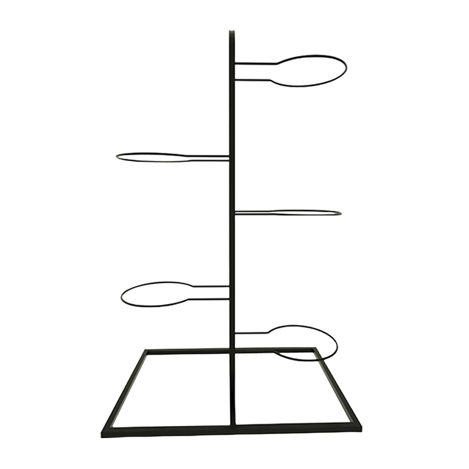 Scaffale verticale per riporre le palline | Espositore per palline | Supporto da basket in metallo autoportante | Scaffale organizer per palline