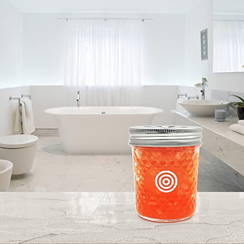 Viois, Orange & Citrus Aromatherapy Car Air Freshener(Gel Type). Handcrafted Natural Air Freshener For Car And Small Room. Chemical Free & Non Toxic. (2 Pack) #TOP2