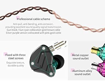 Amazon.co.jp: KZ ZSN ダイナミックハイブリッドデュアルドライバー