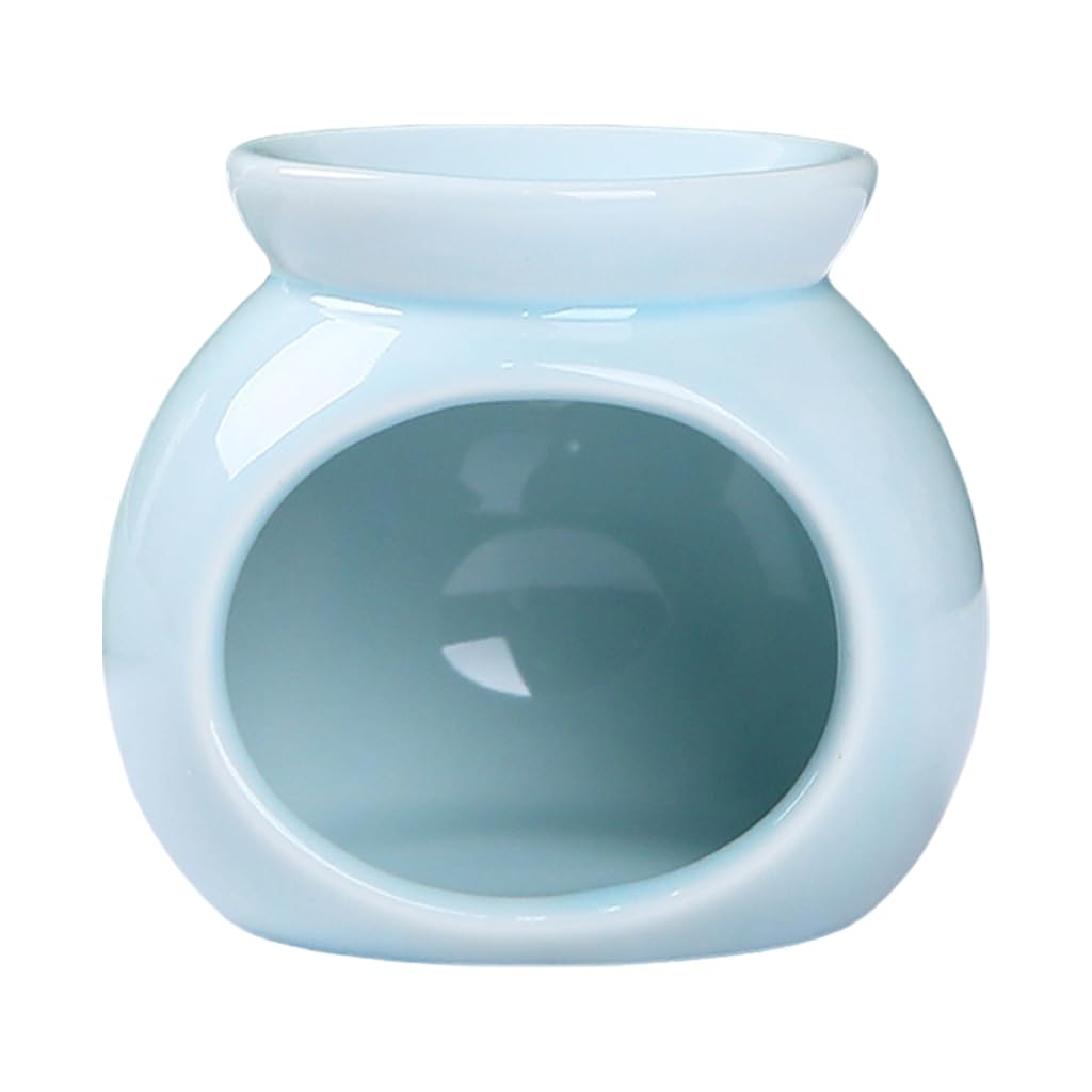 GMBYLBY Ceramics Tealight Holder Porcelain Essential Oil Burners Diffuser Furnaces Melt Warmer For Home Office