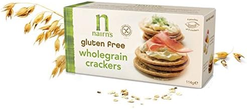 (8 PACK) - Nairns Whole Grain Crackers - Gluten Free| 114 g |8 PACK - SUPER SAVER - SAVE MONEY