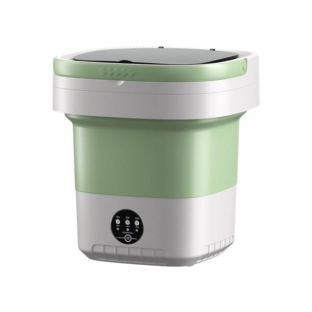 Mini machine à laver pliante de 12 L automatique et portable avec prise UE